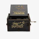 جعبه موزیکال چوبی مدل پلنگ صورتی Box Musical Pink Panther - تصویر 5