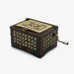 جعبه موزیکال چوبی مدل آهنگ Box Musical You Are My Sunshine - تصویر 4