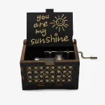جعبه موزیکال چوبی مدل آهنگ Box Musical You Are My Sunshine - تصویر 5