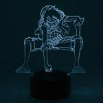 چراغ خواب انیمه ای مدل لوفی وان پیس Luffy Gear - تصویر 2