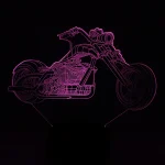 چراغ خواب مدل موتور هارلی دیویدسون Harley Davidson - تصویر 2