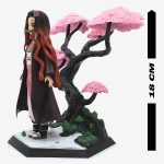 اکشن فیگور نزوکو با درخت ساکورا Demon Slayer Nezuko Action Figure - تصویر 2
