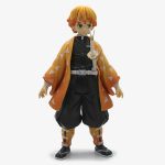 اکشن فیگور زنیتسو مدل ایستاده Demon Slayer Zenitsu Action Figure