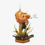 اکشن فیگور زنیتسو با افکت رعد و برق Demon Slayer Zenitsu Action Figure - تصویر 3