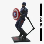 اکشن فیگور مفصلی کاپیتان آمریکا اورجینال  Captain America Action Figure - تصویر 2