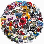 استیکر پنجاه عددی موتور motorcycle sticker - تصویر 5