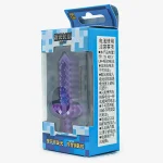 جاکلیدی چراغ دار طرح شمشیر بنفش کهکشانی ماینکرافت Minecraft Keychain - تصویر 2