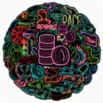 پک استیکر ماشین نئونی Neon Racing Car Sticker Pack - تصویر 2