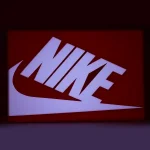 تابلو دکوری و لایت باکس طرح نایکی Nike Logo Desk Light Sign - تصویر 3