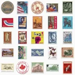 پک استیکر تمبر Vintage Travel Stamp - تصویر 4