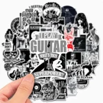پک استیکر موسیقی راک  Rock and Roll Music Sticker Pack - تصویر 2