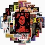 پک استیکر پوستر وینتیج  Vintage Concert Poster Sticker Pack - تصویر 3