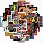 پک استیکر پوستر وینتیج  Vintage Concert Poster Sticker Pack - تصویر 5