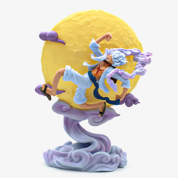 one-piece-luffy-gear-5-moon-statue-figure-j1 اکشن فیگور انیمه وان پیس طرح لوفی مدل ماه چراغ دار One Piece Luffy Gear 5 Moon Statue Figure - تصویر 1