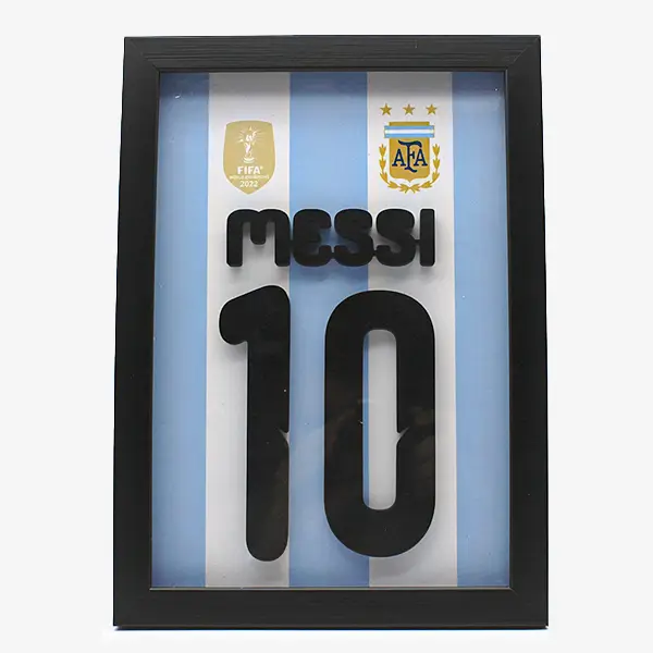 lionel-messi-10-argentina-shadow-box-frame-webp-1 تابلو سه بعدی طرح لیونل مسی تیم ملی آرژانتین Lionel Messi Argentina Shadow Box Frame - تصویر 1