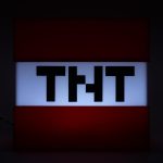 لایت باکس گیمینگ طرح تی ان تی ماینکرفت Minecraft TNT Lightbox - تصویر 3