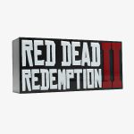 لایت باکس گیمینگ طرح لوگو رد دد  Red Dead Redemption II Lightbox - تصویر 2