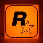 لایت باکس گیمینگ طرح لوگو راک استار Rockstar Games Lightbox - تصویر 3