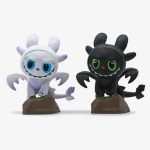 ست اکشن فیگور بی‌ دندون سایز کوچک  Toothless Light Fury Action Figure Set - تصویر 5